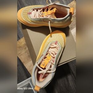 NIKE Cosmic Unity Yellow, multi colored, Size 9.5 women, Size 8 men.